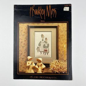 1983 June Grigg P. Buckley Moss Sisters 102 Counted Cross Stitch Pattern 8544
